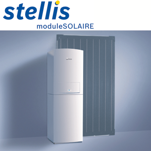 chaudiere gaz stellis module solaire 22kw elm leblanc
